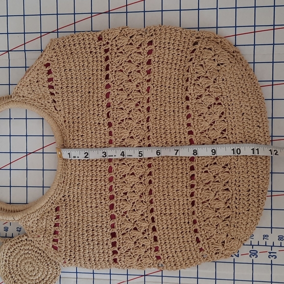 👑 3/$30 Straw Handbag - Picture 5 of 6